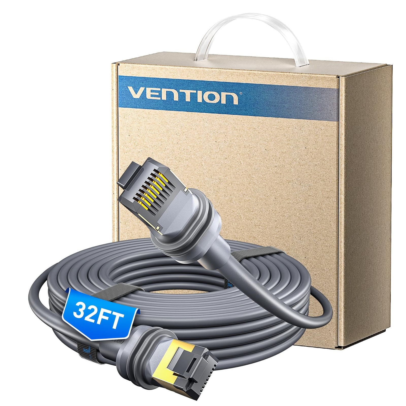 VENTION Starlink Gen 4 Cable, Up to 10Gbps, IP68 Cat 7 35ft, with Star Link G…