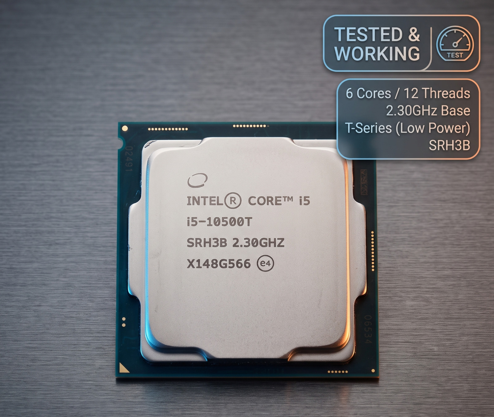 Intel Core i5-10500T 2.30GHz (SRH3B) Hexa-Core CPU LGA 1200