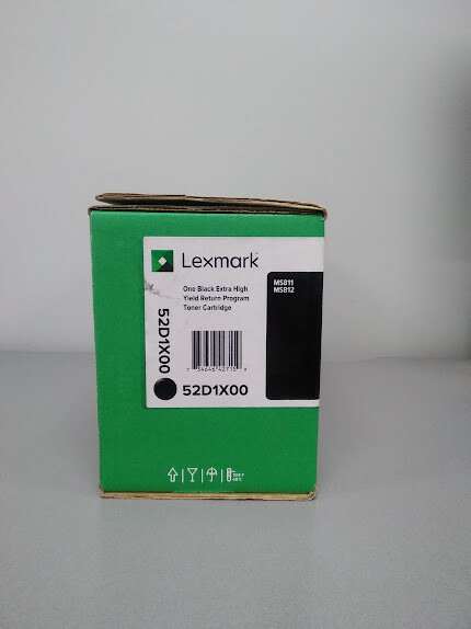 Lexmark 52D1X00 Black Extra High Yield Toner Cartridge