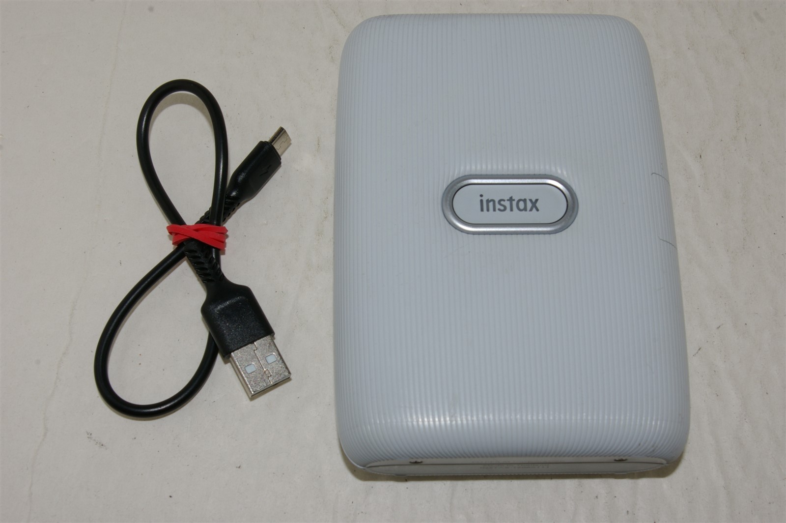 Fujifilm Instax Mini Link Smartphone Printer (Ash White)