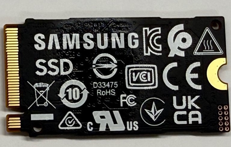 SAMSUNG 256GB SSD – PM9C1b M.2 NVMe PCIe Gen4x4 MZ-AL8256D MZAL8256HFJD