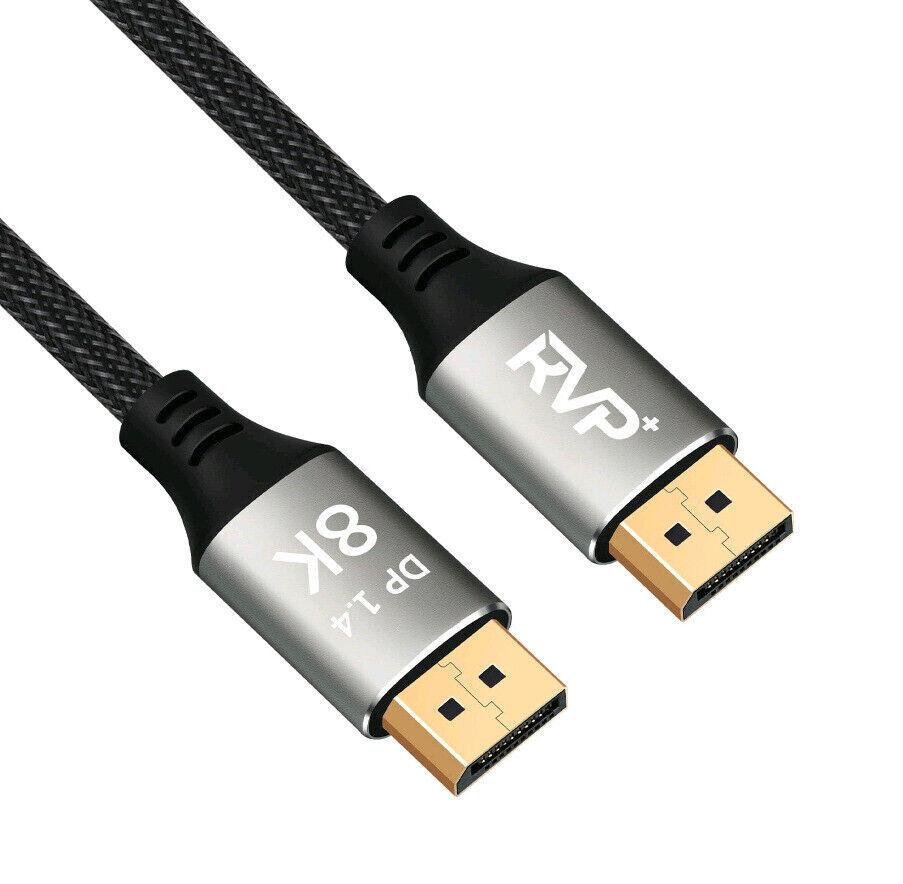 Display Port to Display Port Cable HDR DP 1.4 Male to Male 8K UHD Cord 1.5/3/5m