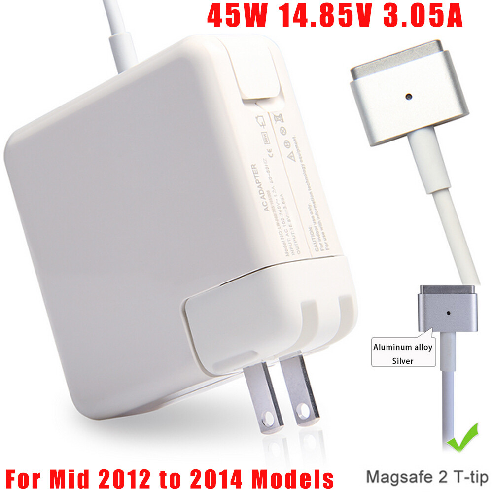 45W Charger AC Power Adapter for Apple Macbook Air A1465 A1466 2012-2017 T-Tip