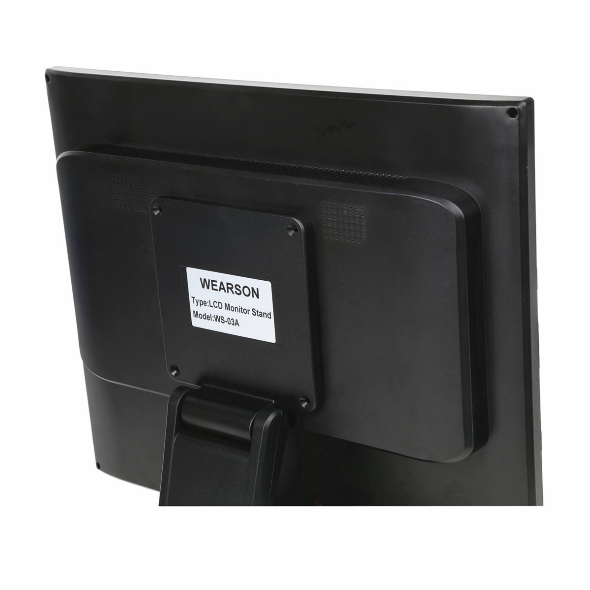 Low Profile Foldable VESA Monitor Stand 75x75mm & 100x100mm – Space-Saving Desig