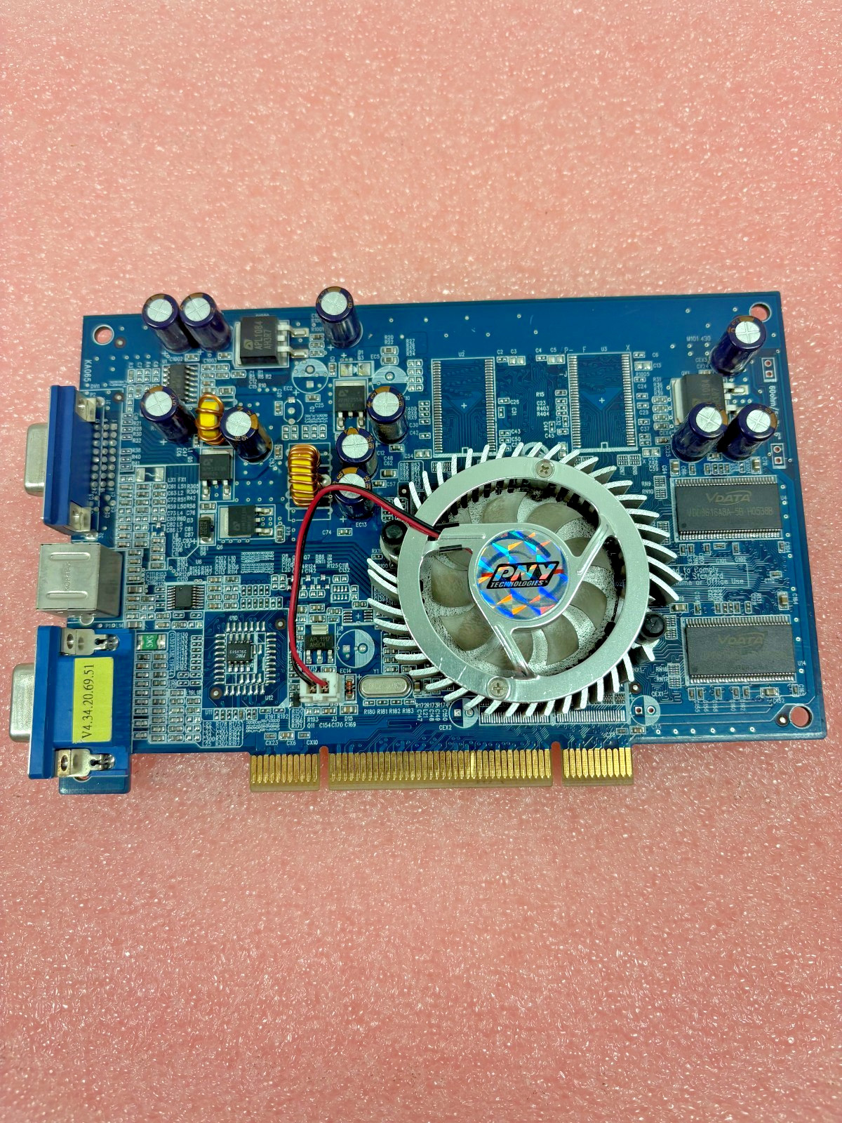 PNY GeForce FX 5500 128MB PCI Video Card GPU 128MB DDR SDRAM