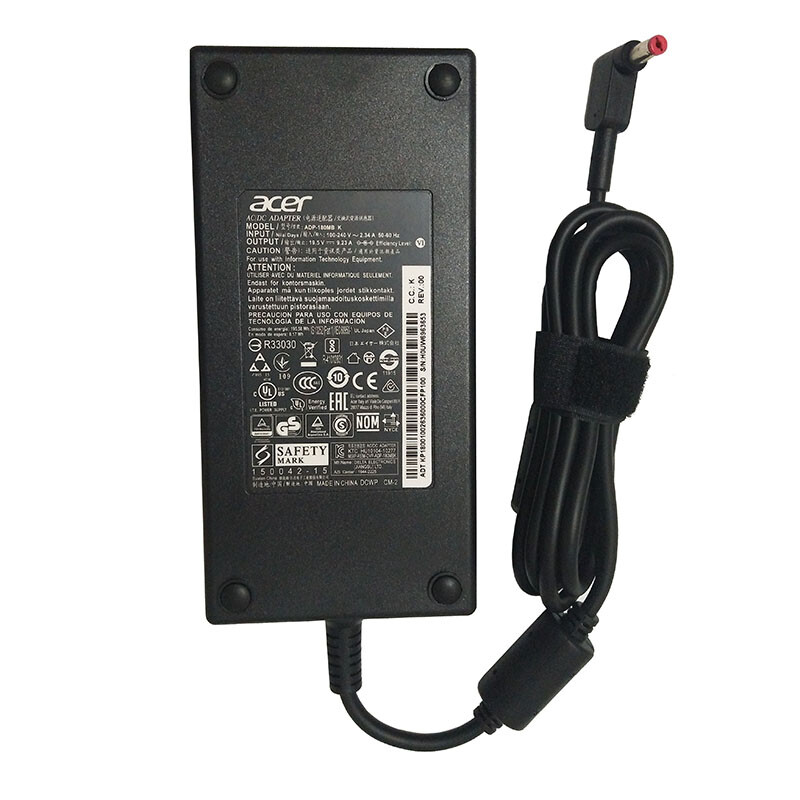 Original ACER Predator Helios 300 PH315-52 Charger 180W Power Supply AdapterCord