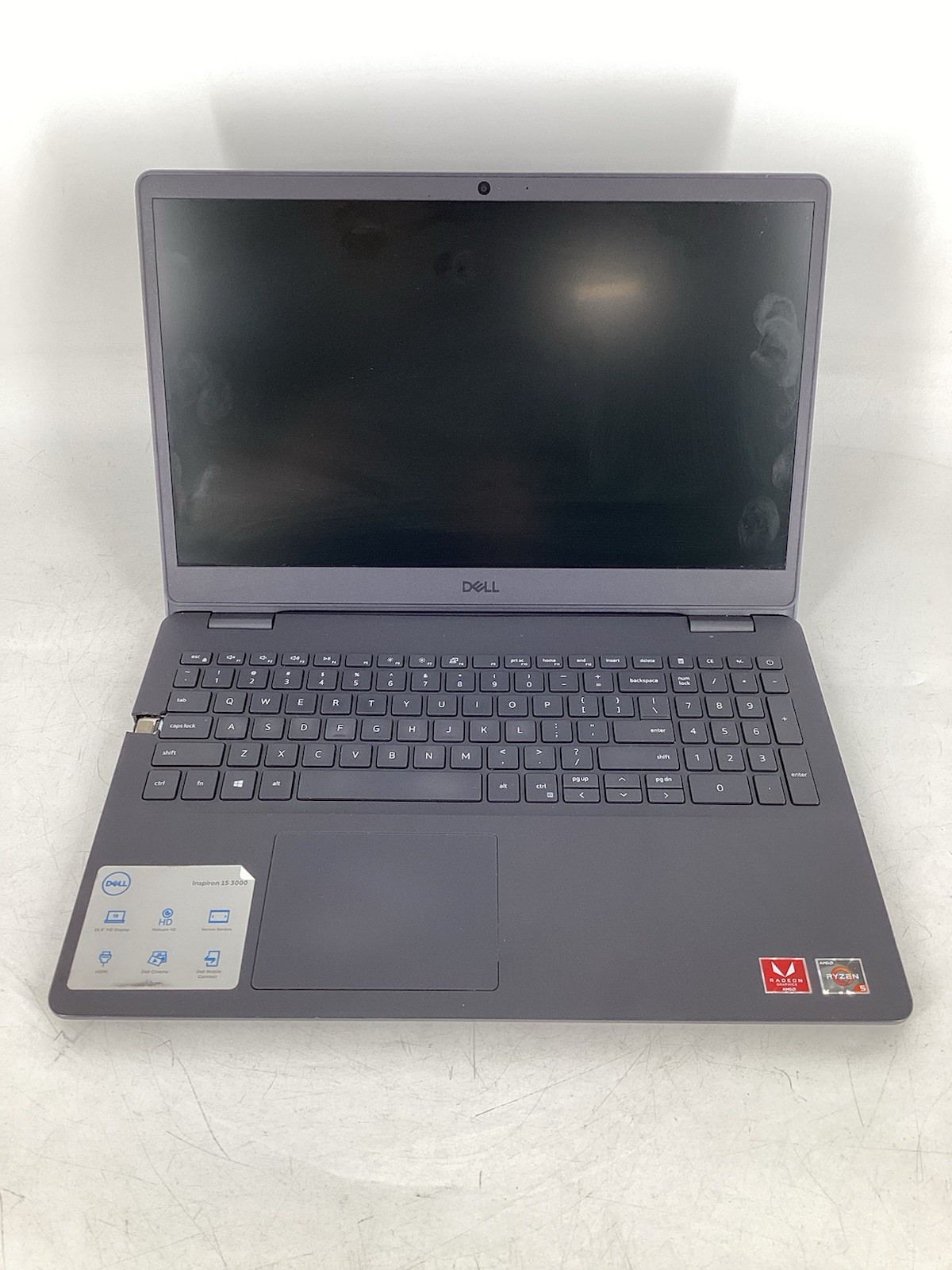 Dell Inspiron 3505 15.6″ (Ryzen 5 3450U, Radeon Vega, 8GB RAM, No SSD/OS) *Read