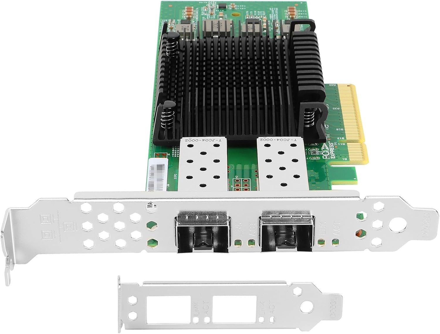 Vogzone 25Gb PCI-E NIC Network Card for Intel E810-XXVDA2,1GbE/10GbE/25GbE T7-23