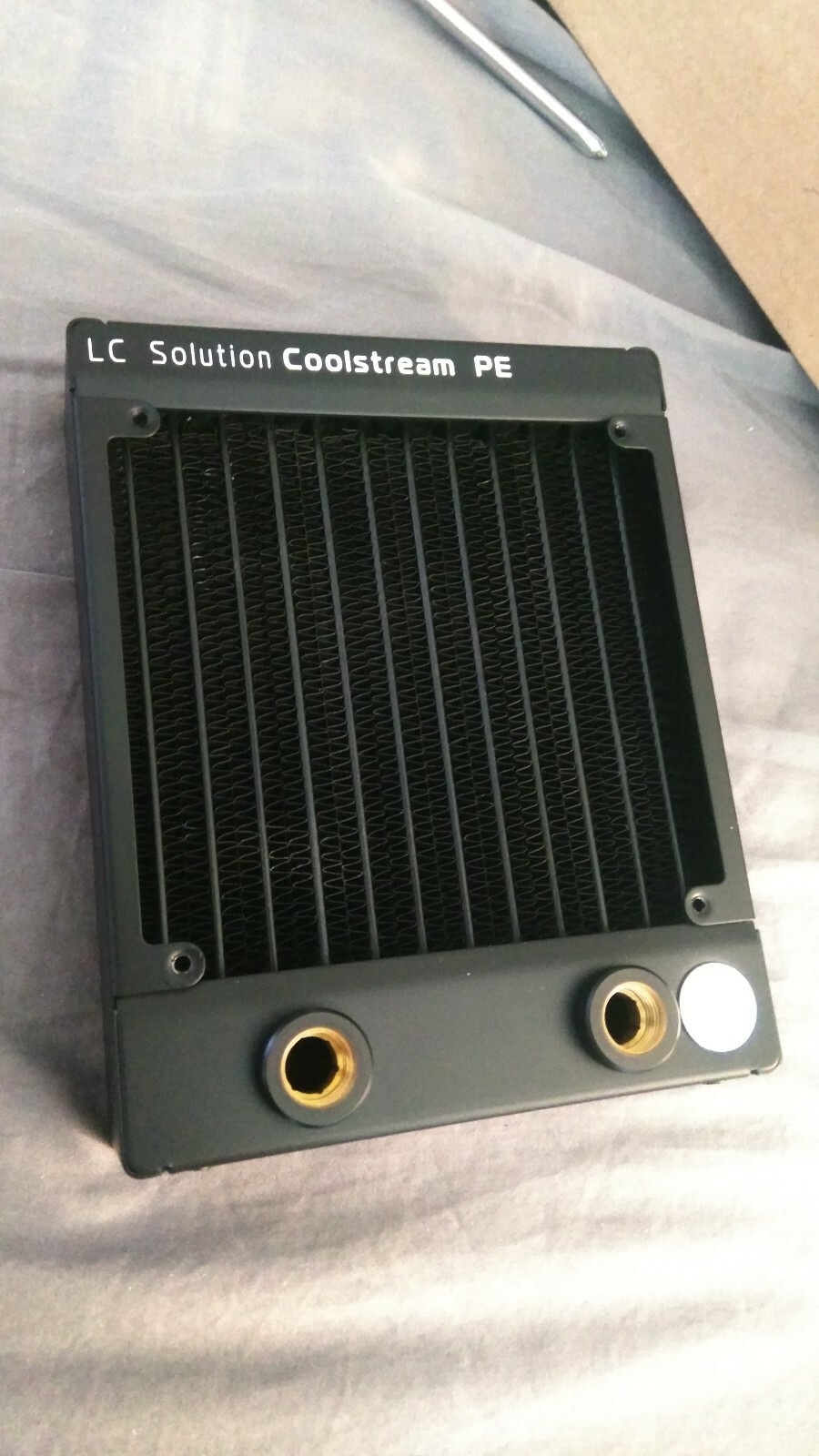 EKWB LC Solution Coolstream PE 120mm Copper Radiator excellent Working Condition