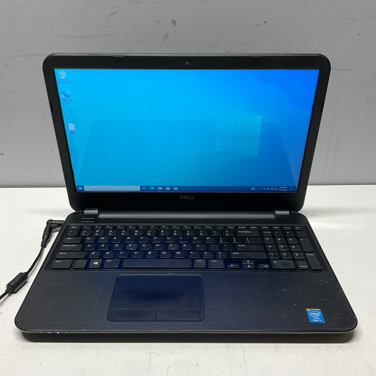 Dell Inspiron 15-3537 15.6″ Intel core I3-4010U 1.7GHz 4GB 500GB HDD Win 10 Pro