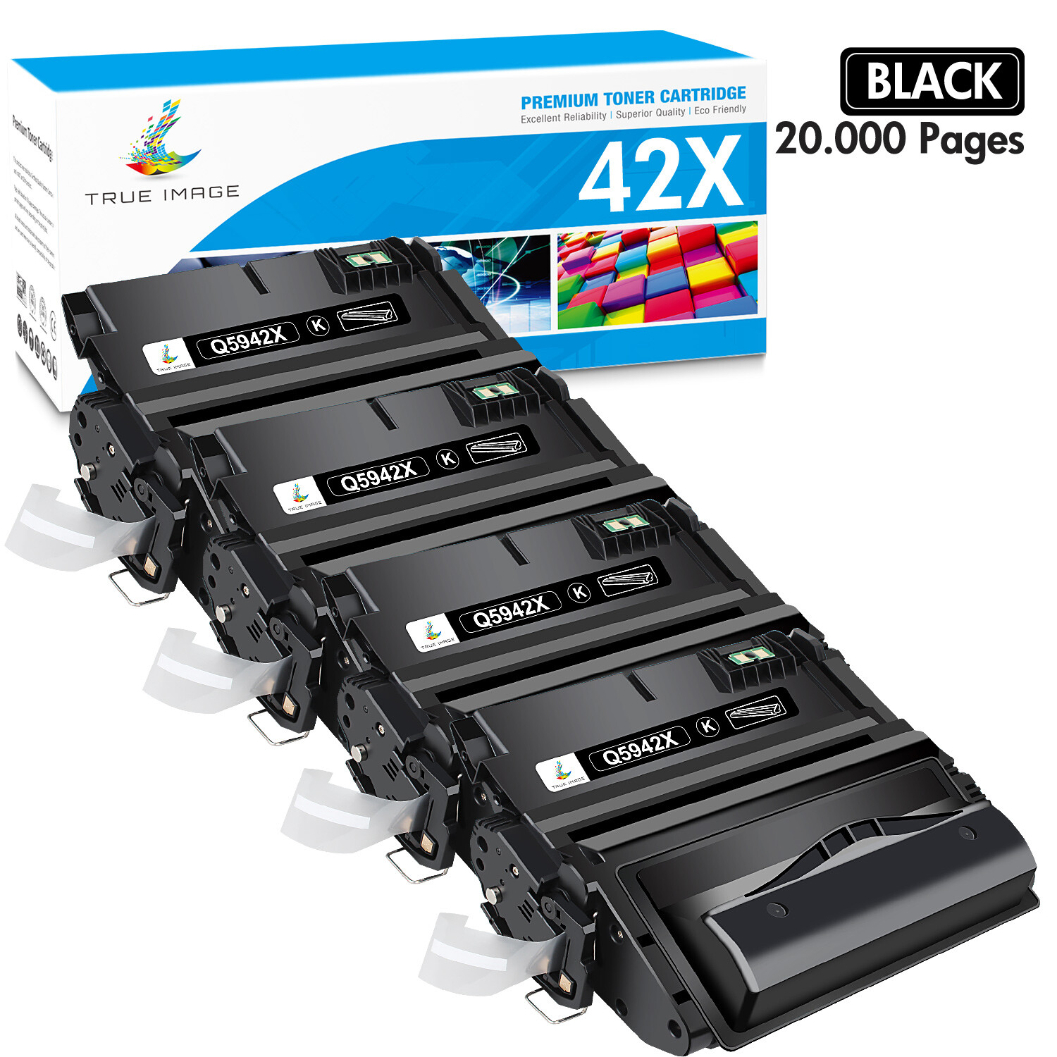 Toner Compatible with HP 42X Q5942X LaserJet 4200 4250 4250n 4250tn 4300 4350 N