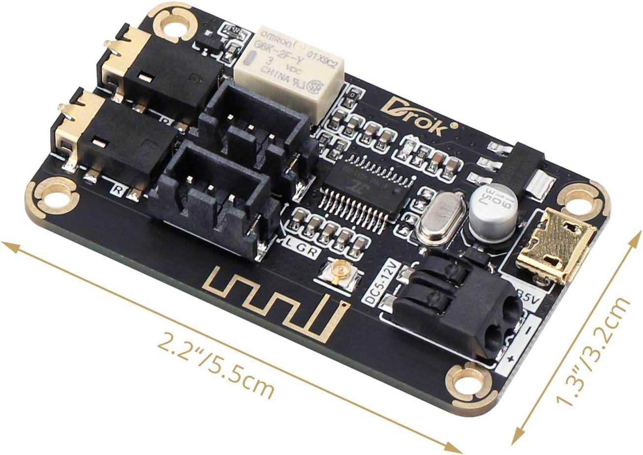 Portable Bluetooth Module for Stereo DIY Projects – Dual Audio Channels