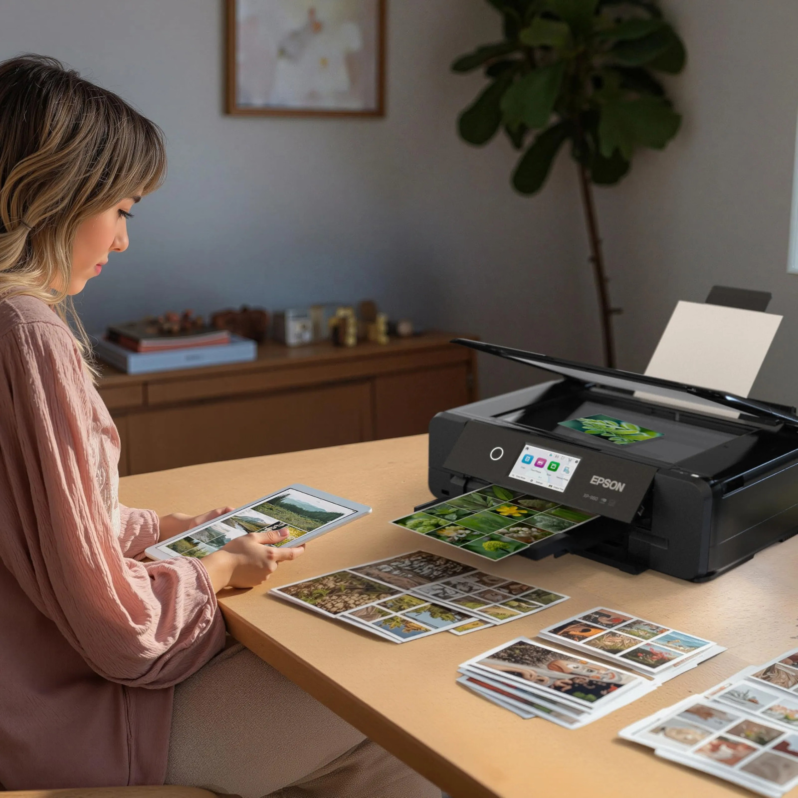 Epson Expression Photo XP-980 Wireless Wide-Format Printer Scanner Copier 11×17
