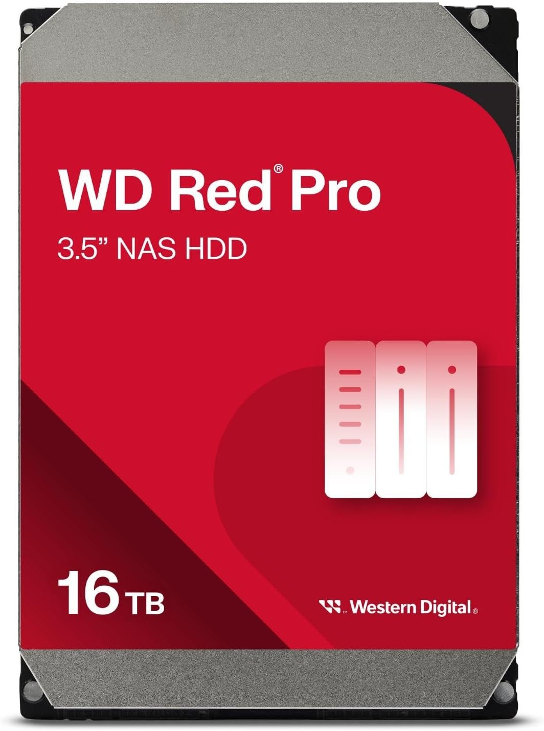 WD Red Pro 16TB NAS HDD 7200RPM SATA 3.5″ CMR WD161KFGX