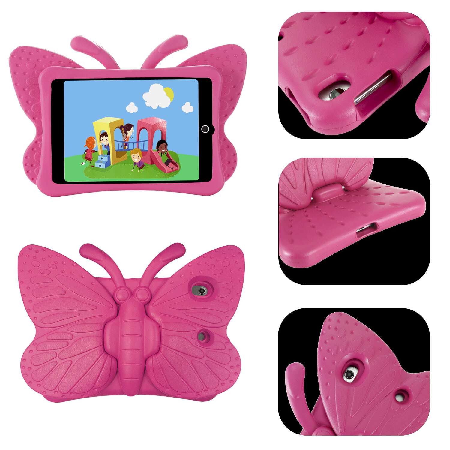 Kid Portable EVA Stand Case For iPad 5th 6th 7th 8th 9th Generation 10.2″ 9.7″