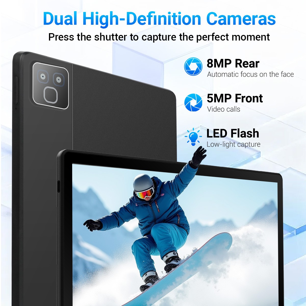 AEEZO 11 inch WIFI Tablet Android 16 IPS Full HD 30GB/32GB + 128GB/256GB LED