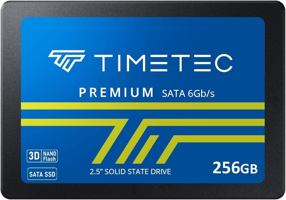 Advanced 256GB 3D NAND SSD with 550 MB/s Read Speed – Ideal for PCs & Laptops