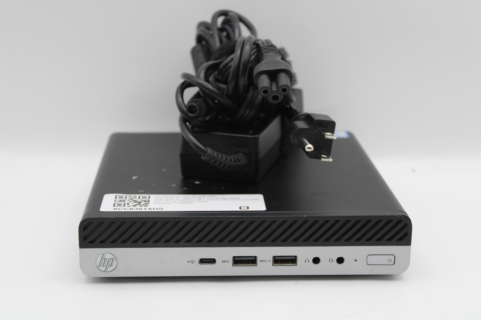 HP EliteDesk 800 G4 Mini 35W i5-8500T @ 2.1 GHz 8GB RAM 256GB SSD Win11Home