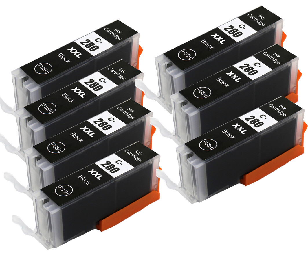 BLACK Ink Cartridges Compatible for PGI-280XXL PGBK Canon TR8620A TR8622A TS702A