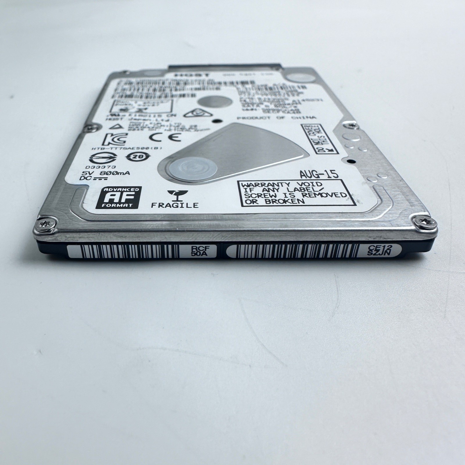 HGST Travelstar 500GB 2.5″ Laptop HDD HTS725050A7E630 7200RPM SATA 6Gb/s
