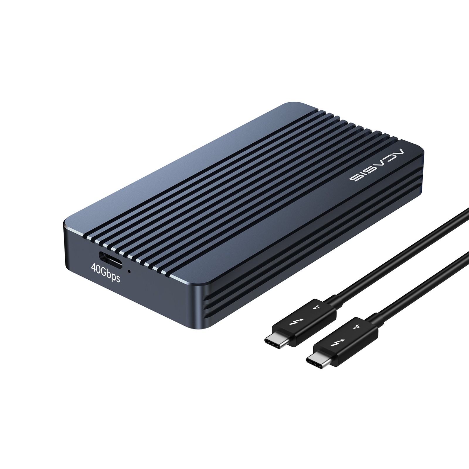 Acasis 40Gbps M.2 NVMe SSD Enclosure Compatible Thunderbolt 4/3 for Windows/Mac