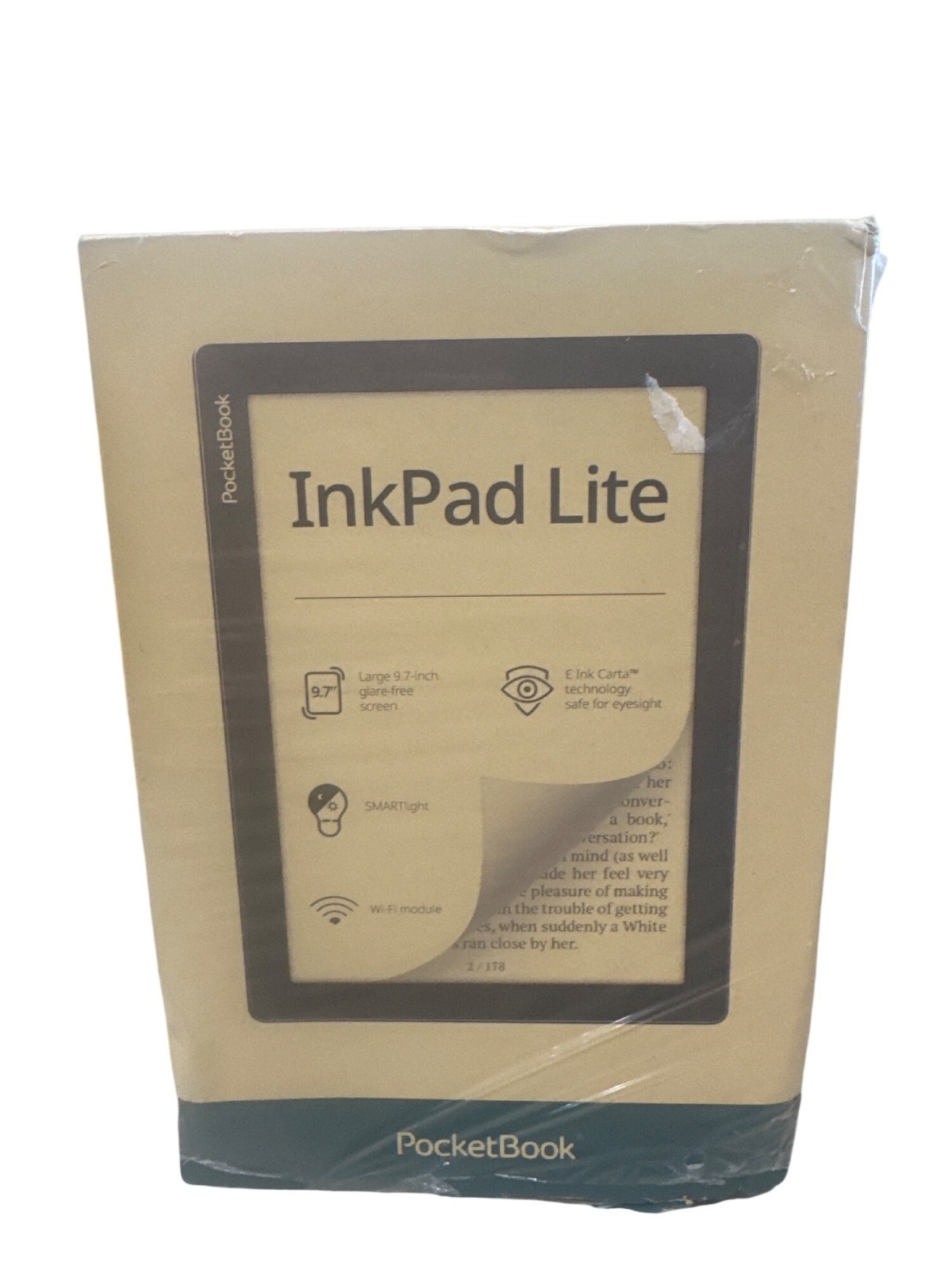 PocketBook InkPad Lite 9.7 Inch Mist Grey 8GB + 512MB WIFI + Bluetooth NEW