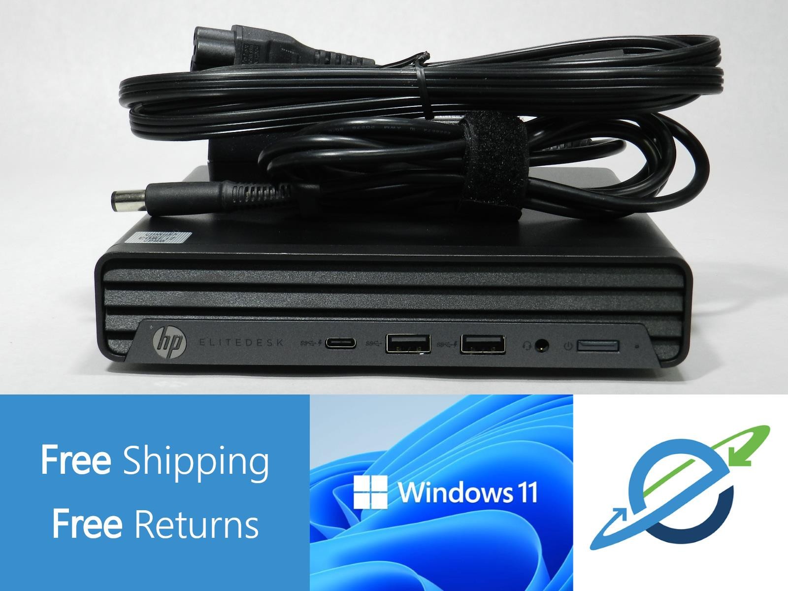 HP EliteDesk 800 G6 Desktop Mini PC| i7-10700T | 16GB RAM | 512GB SSD | WIN11PRO