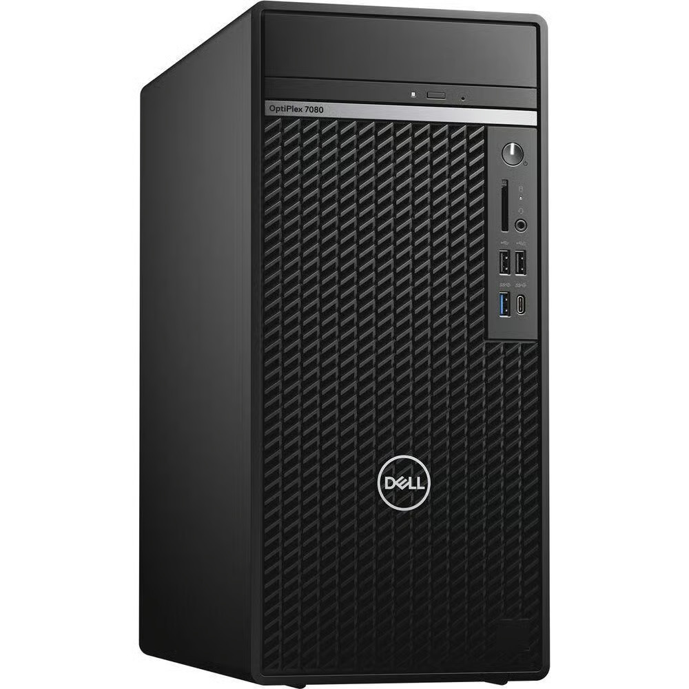Dell OptiPlex 7080 MT, Intel 10th Gen CPU, Up To 32GB DDR4, Up To 1TB NVMe