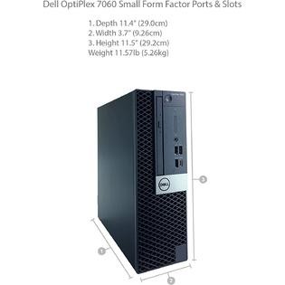 Dell Optiplex 7060 SFF i5-8400 2.80GHZ 16GB 256GB SSD Windows 11 Pro