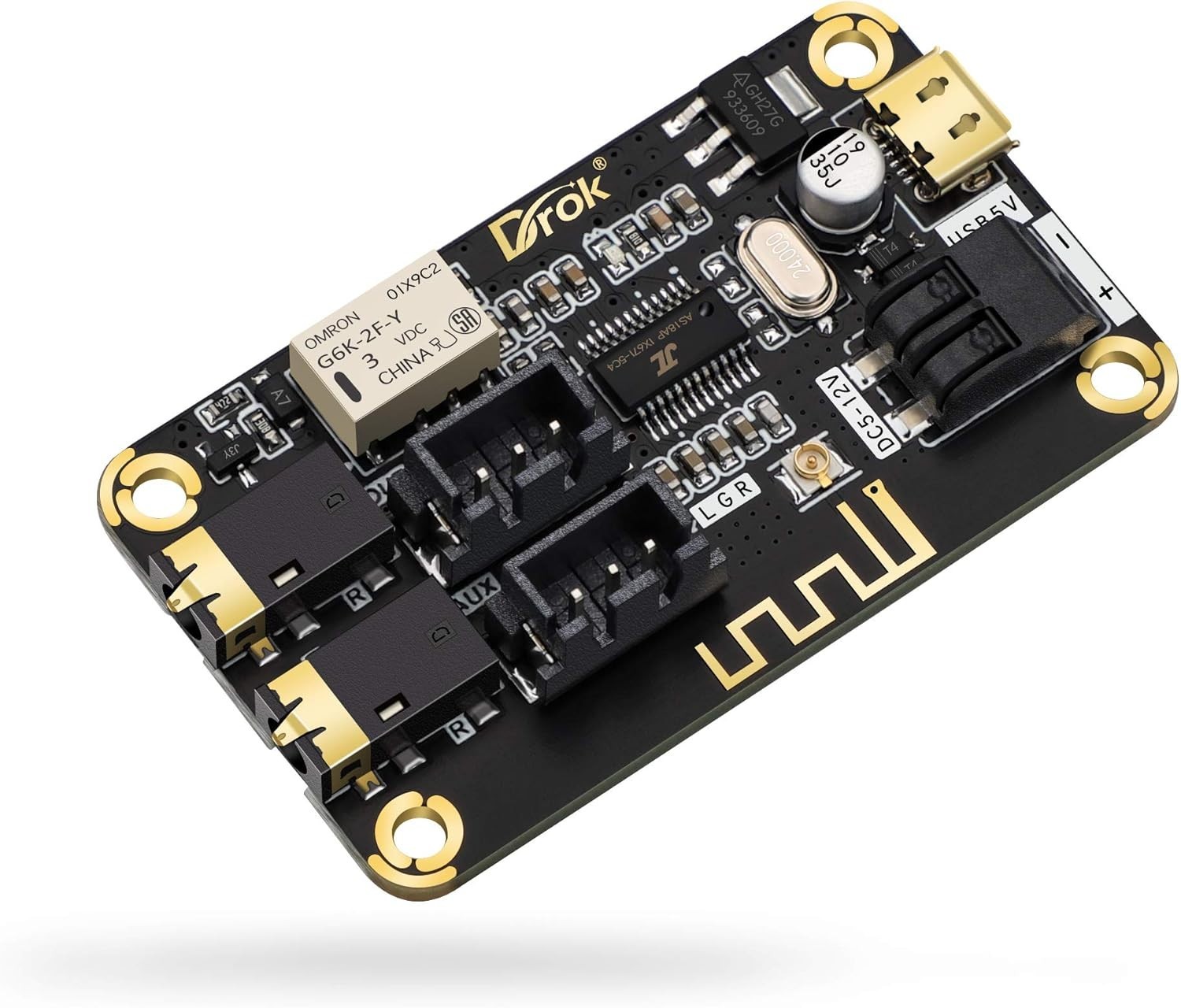 Portable Bluetooth Module for Stereo DIY Projects – Dual Audio Channels