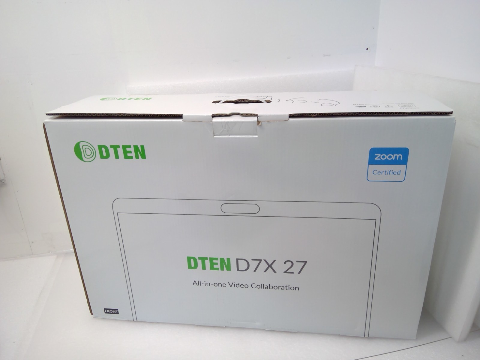 DTEN D7X 27″ All-in-One Collaboration Touch Display Zoom Rooms Video Conference