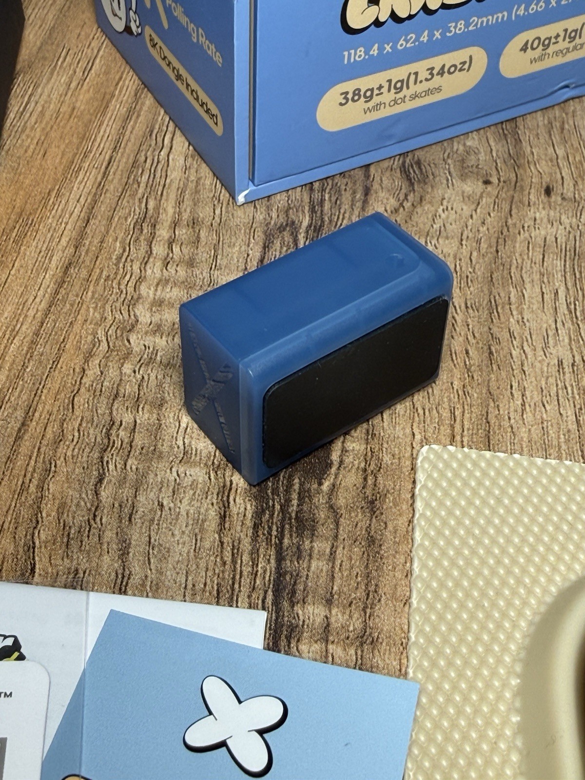 Pulsar X2N Mini Crazy Light Wireless Mouse Ocean Blue Complete In Box Dongle