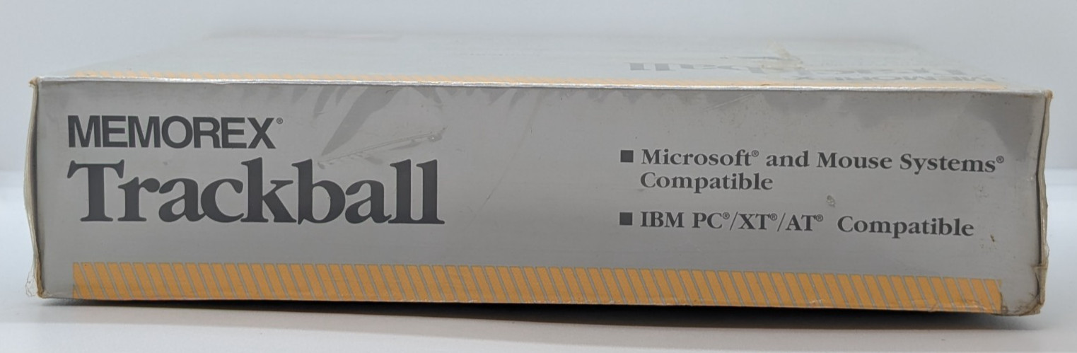 Memorex Trackball Wired Stationary Mouse – NEW IN SEALED BOX!