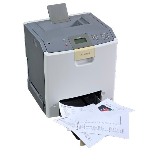 Lexmark C734n Networkable Color Laser Printer FULLY SERVICED! FULLY FUNCTIONAL!!