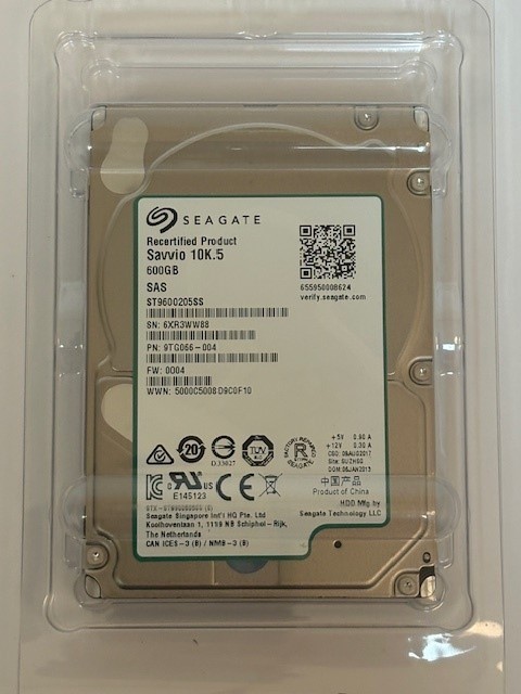 Seagate ST9600205SS Savvio 600GB 10K 6Gb/s 2.5″ SAS HD