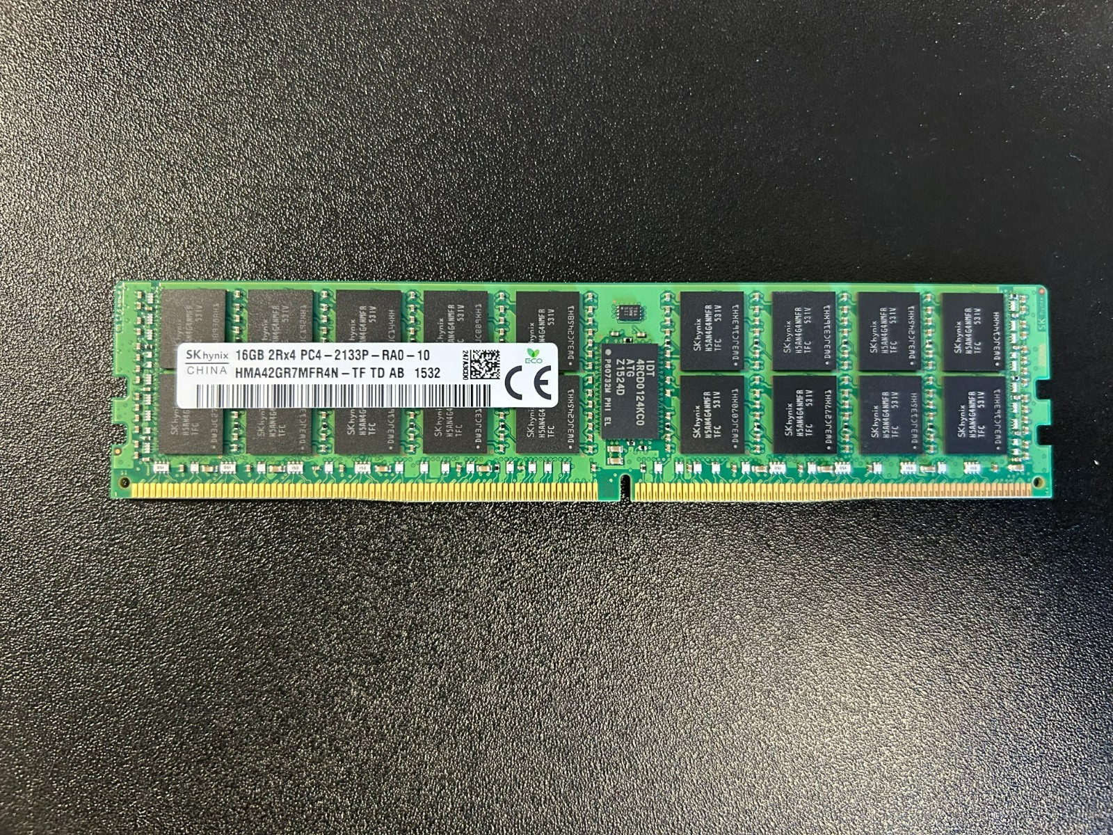 SK Hynix 16GB PC4-17000 (DDR4-2133) ECC REG Server Memory HMA42GR7MFR4N-TF