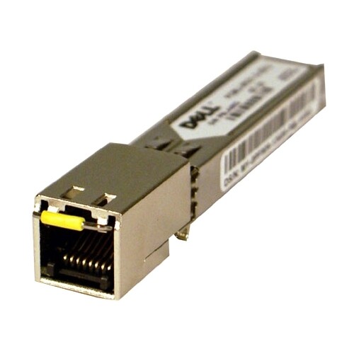 407-BBOS PF911 Dell 1Gbps SFP-1G-T 1000Base-T Copper 100m RJ-45 SFP Transceiver