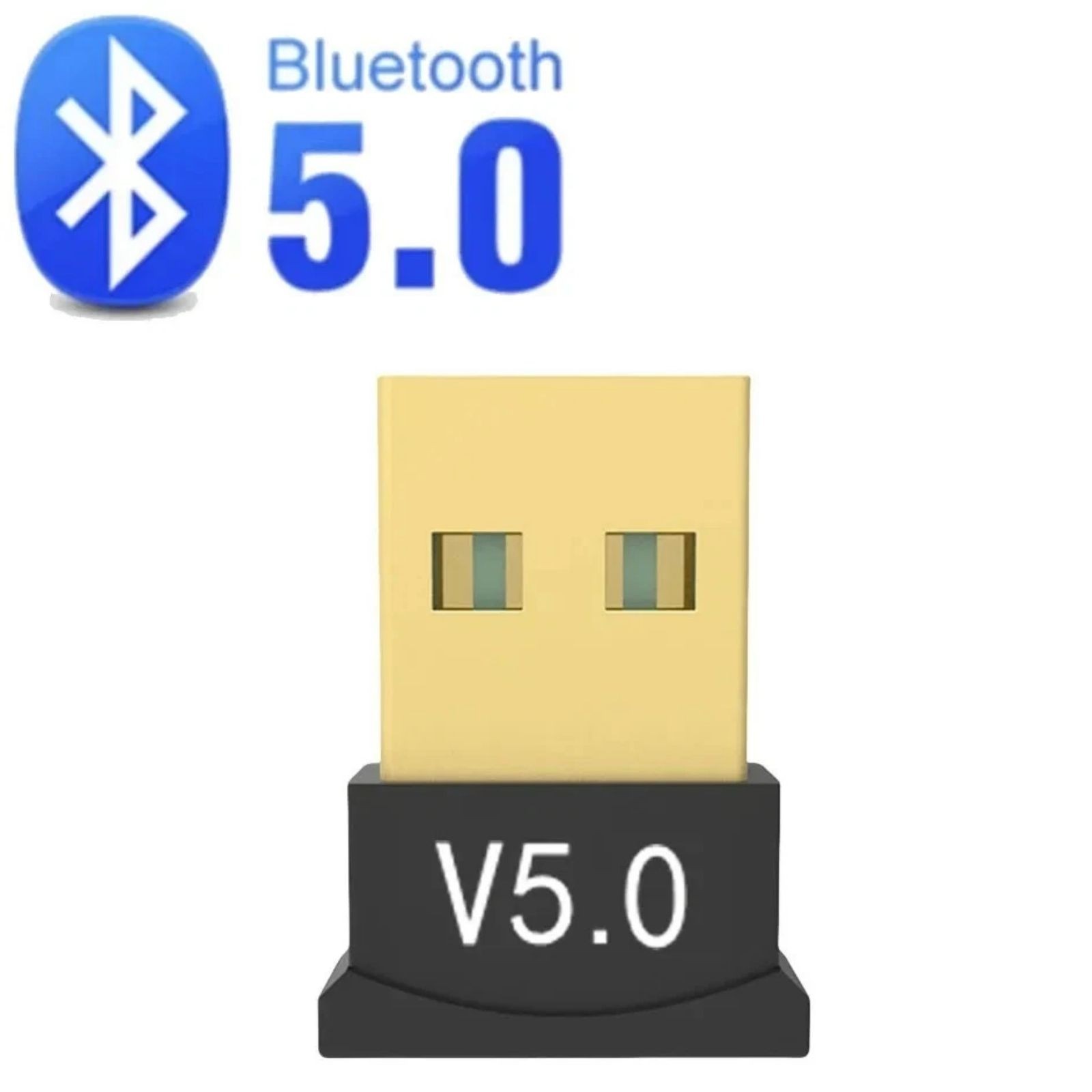 USB Bluetooth 5.0 Wireless Stereo Audio Music Adapter Dongle Receiver For TV PC