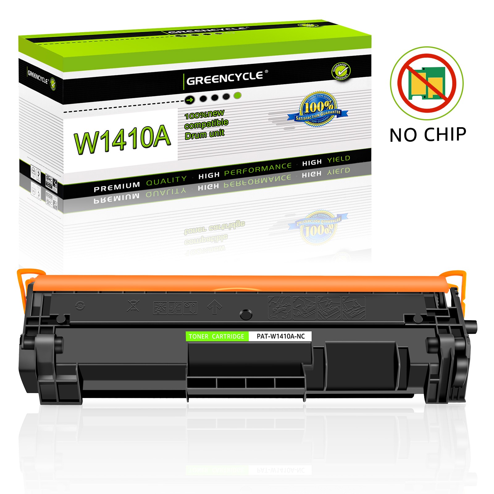 W1410A Black Toner Cartridge for HP 141A Laserjet M110w M139w M140w NO chip