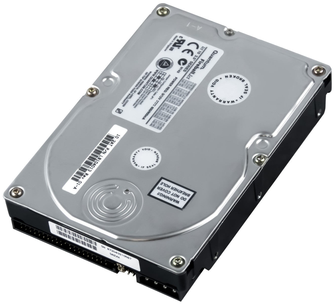 Quantum Fireball Lct LB10A013 10.2GB 5.4K ATA 3.5” Hard Drive