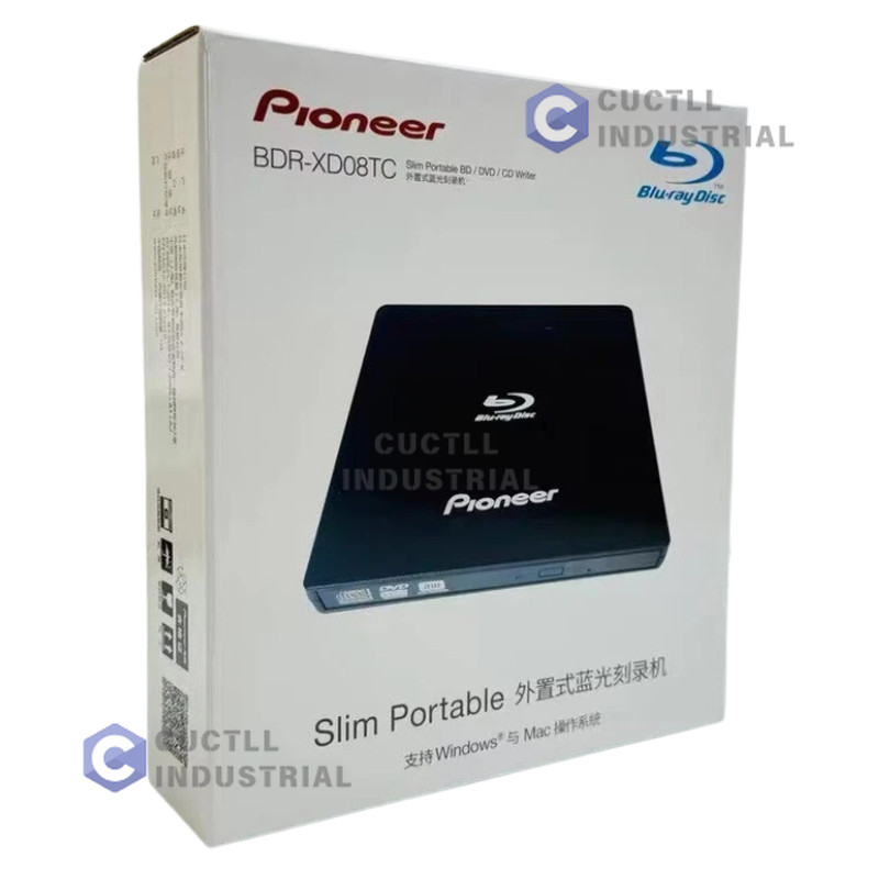 NEW Pioneer BDR-XD08TC BD/DVD/CD Blu-Ray Drive Optical Burner Player USB3.0/2.0