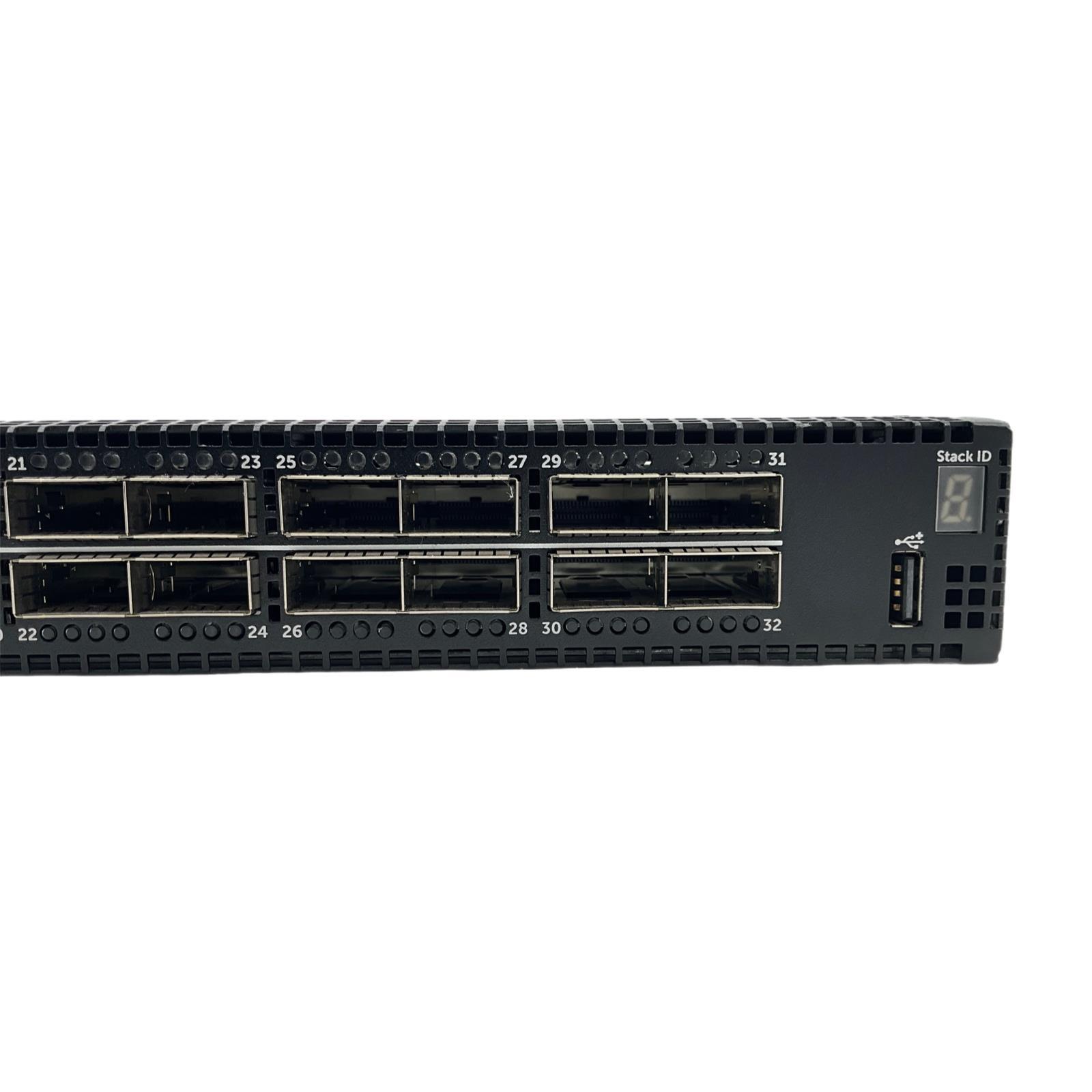 32 Port 40GbE QSFP+ Dell VXLAN SONiC Open Source Switch Broadcom Trident 2x PSU