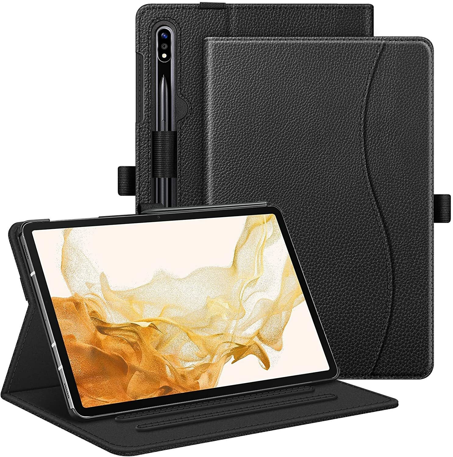 Case for Samsung Galaxy Tab S10+/ S9+/ S8+/S7 FE/S7+ 12.4 Inch Multi-Angle Cover