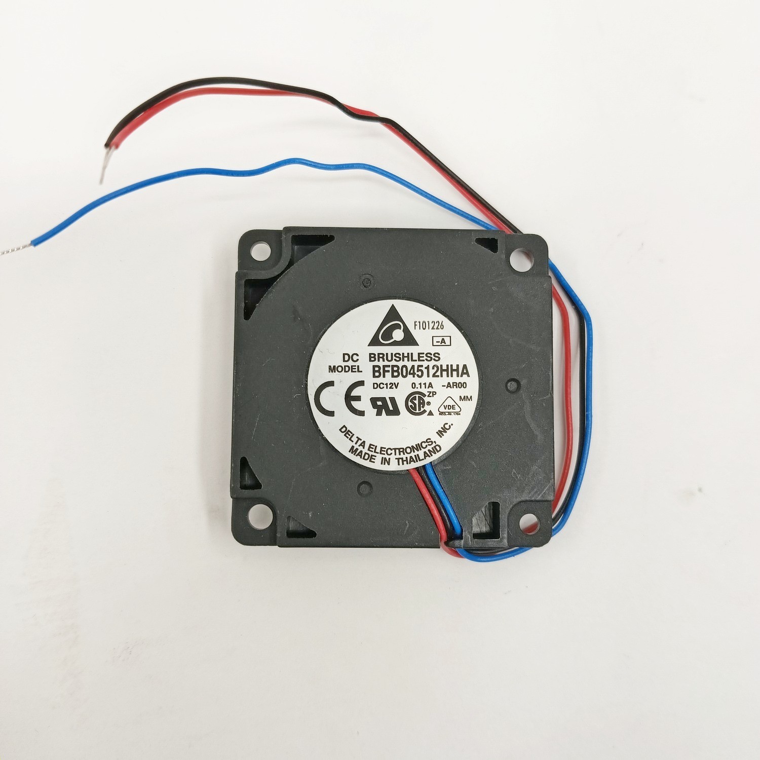 Delta BFB04512HHA-AR00 DC12V 0.11A 3PIN – Laptop CPU Cooling Fan