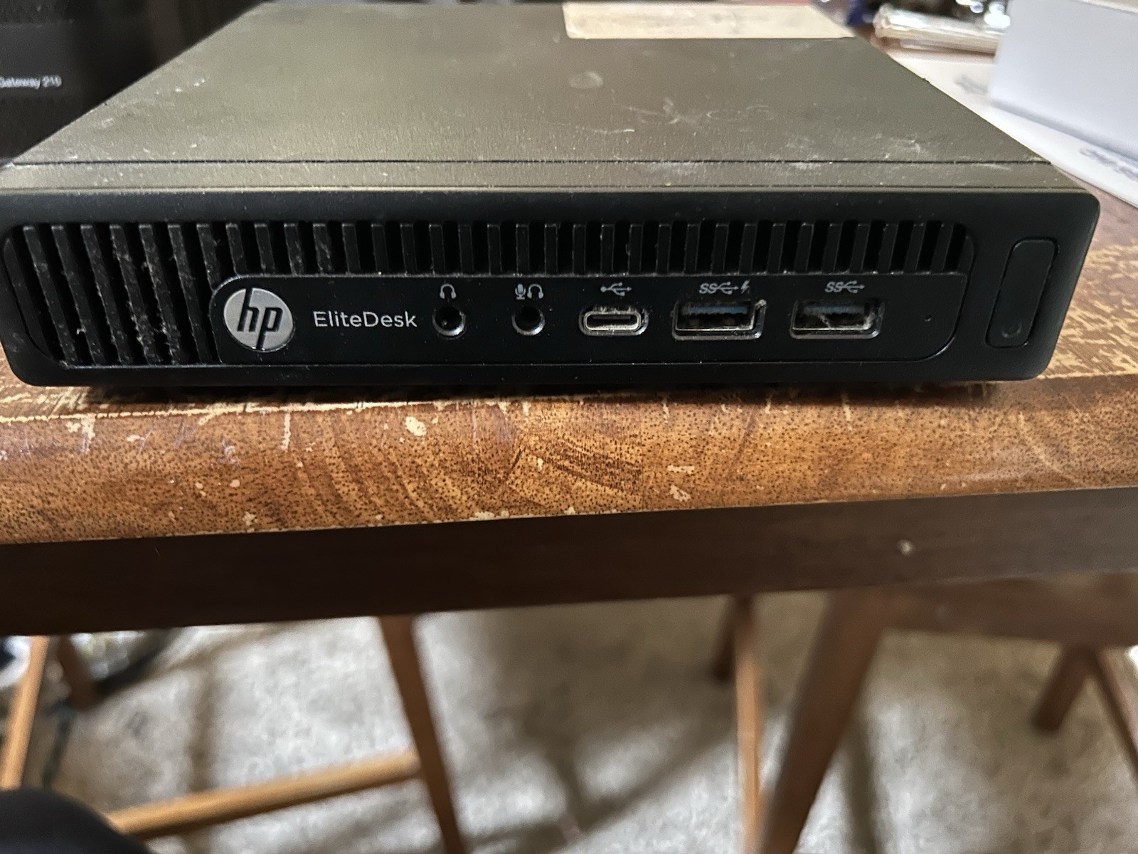 HP EliteDesk 800 G2 Desktop Mini PC Black USB 3.0 USB-C for Office Casual bad hd