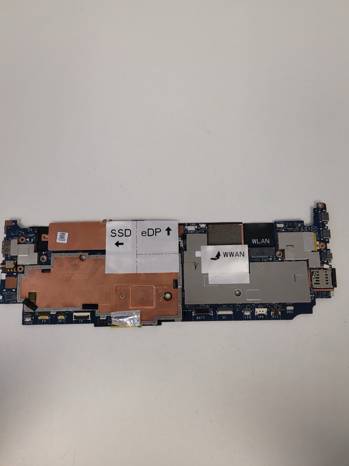 Dell 1PD6N Latitude 7370 1.1 GHz Core M5-6Y57 8GB LPDDR3 Motherboard