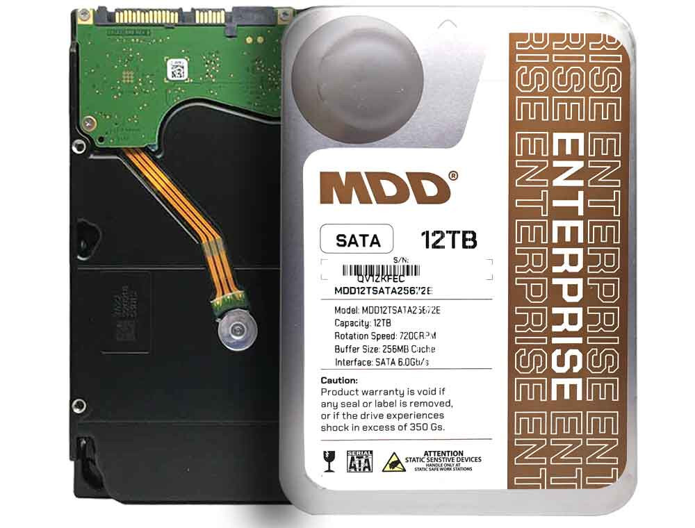 MDD 12TB 7200RPM MDD12TSATA25672E 256MB SATA 6Gb/s 3.5″ Enterprise Hard Drive