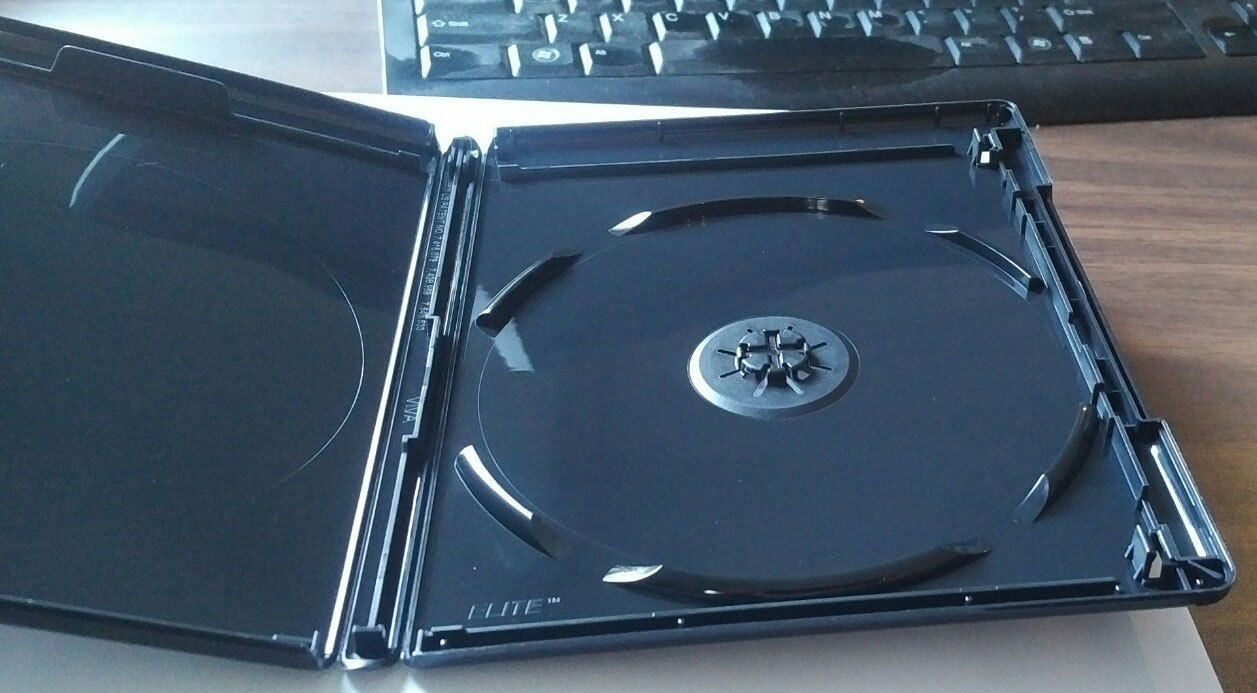 NEW! 5 Premium VIVA ELITE Single Disc 4K Ultra HD Black Blu-ray Cases Holder