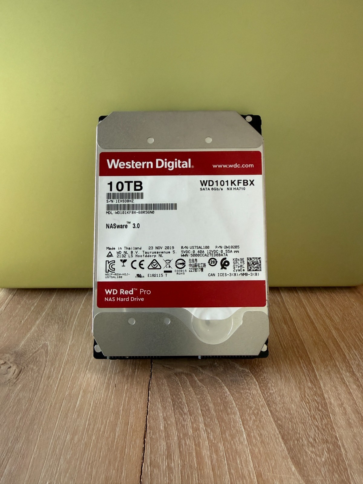 Western Digital WD Red Pro 10TB SATA WD101KFBX