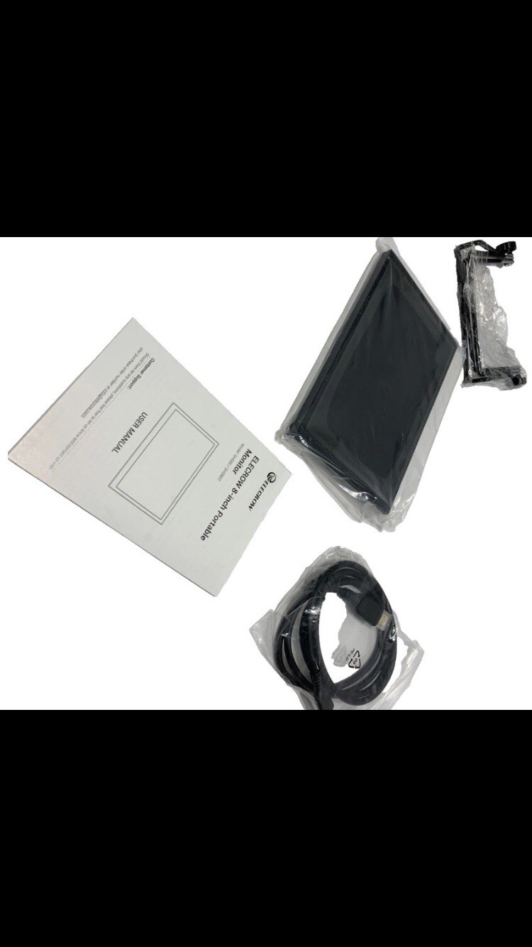 ELECROW 8″ Portable Monitor 1280×800 Mini HD Non-Touch Metal Case
